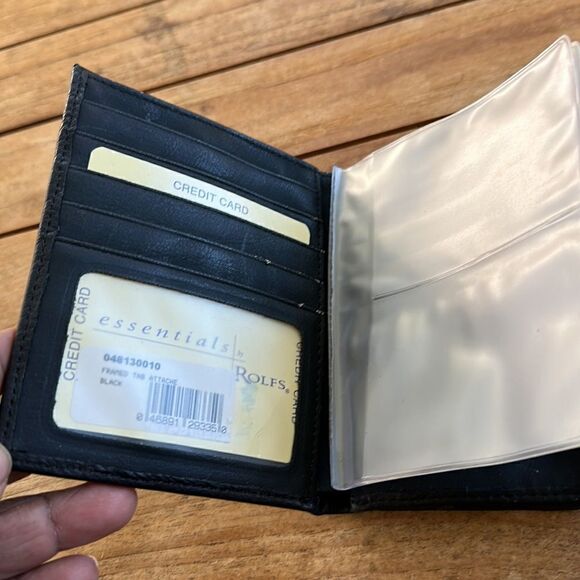 Rolf’s Black Leather Wallet - Picture 4 of 6